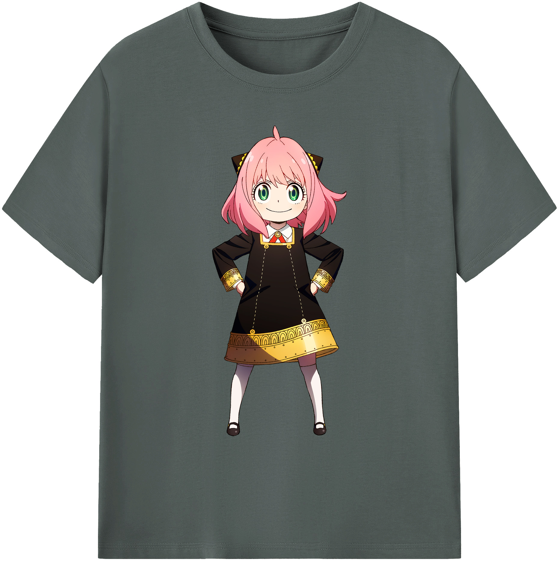 （画像用） SPY×FAMILY间谍家家酒 綿100％ メンズ半袖Tシャツ｜肌触りやわらか＆通気性